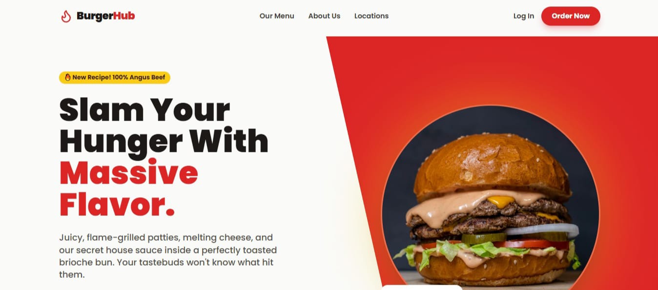 Burger Website